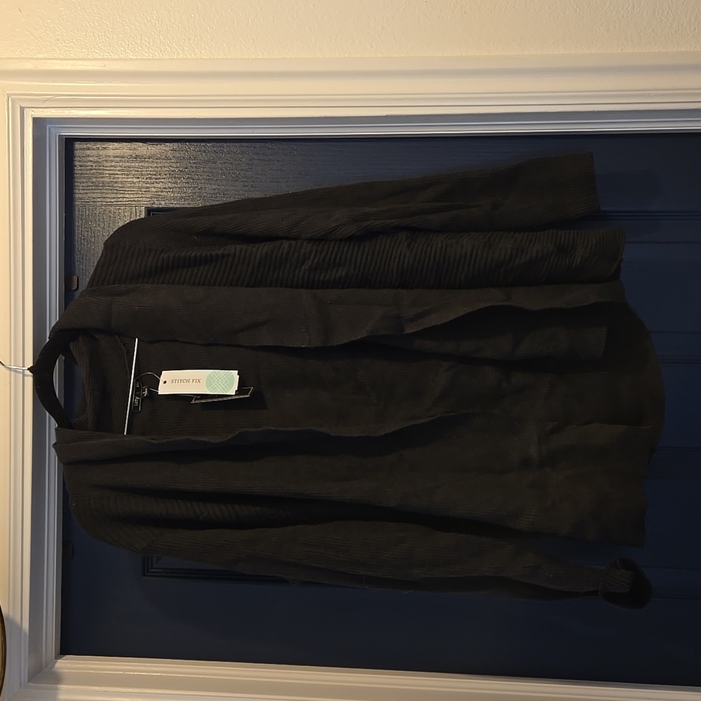 Lefy & Me Large Black Cardigan